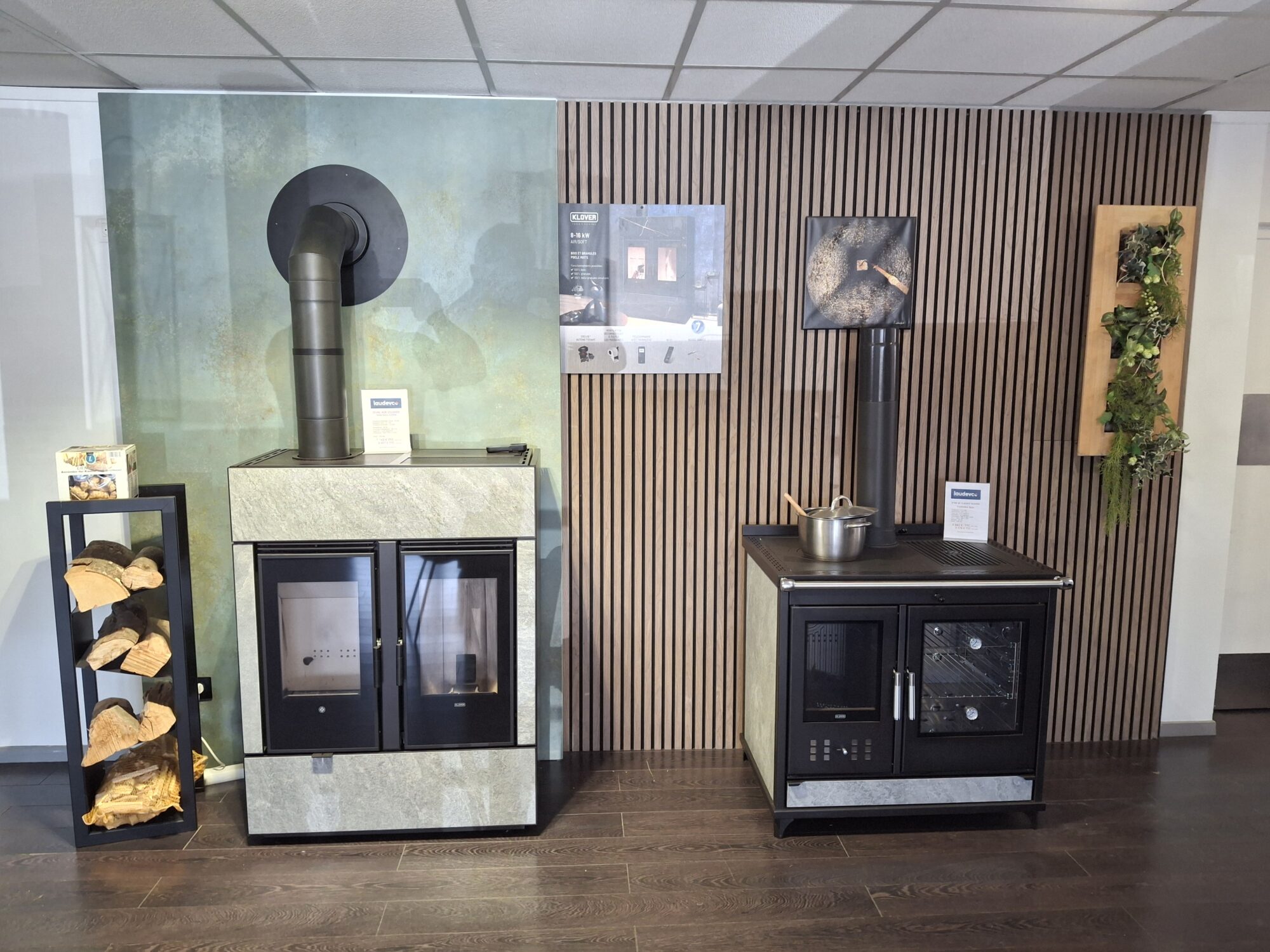 Poêle mixte bois/granules