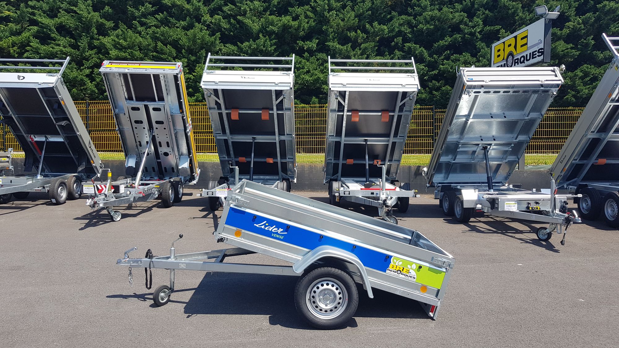 Remorques bagageres LIDER