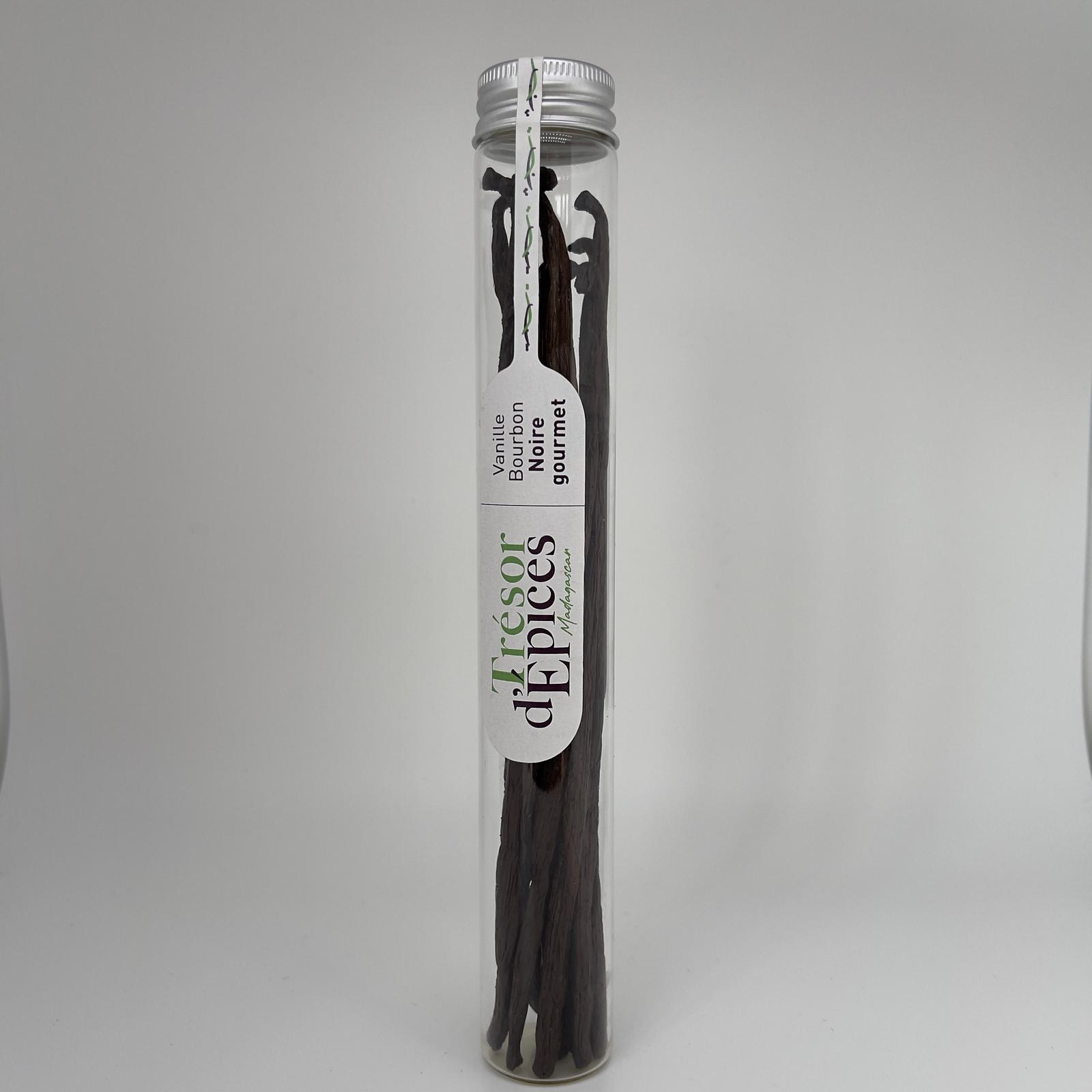 Tube de 10 gousses de vanille Bourbon